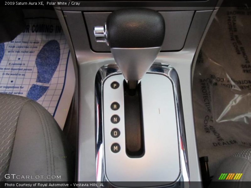  2009 Aura XE 6 Speed Automatic Shifter