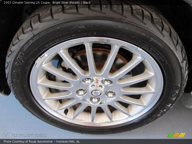 2003 Sebring LXi Coupe Wheel