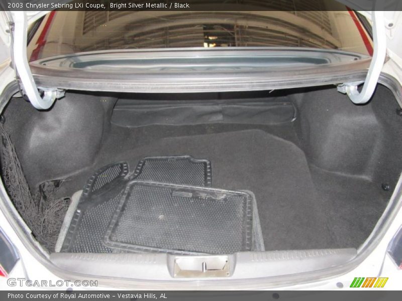  2003 Sebring LXi Coupe Trunk