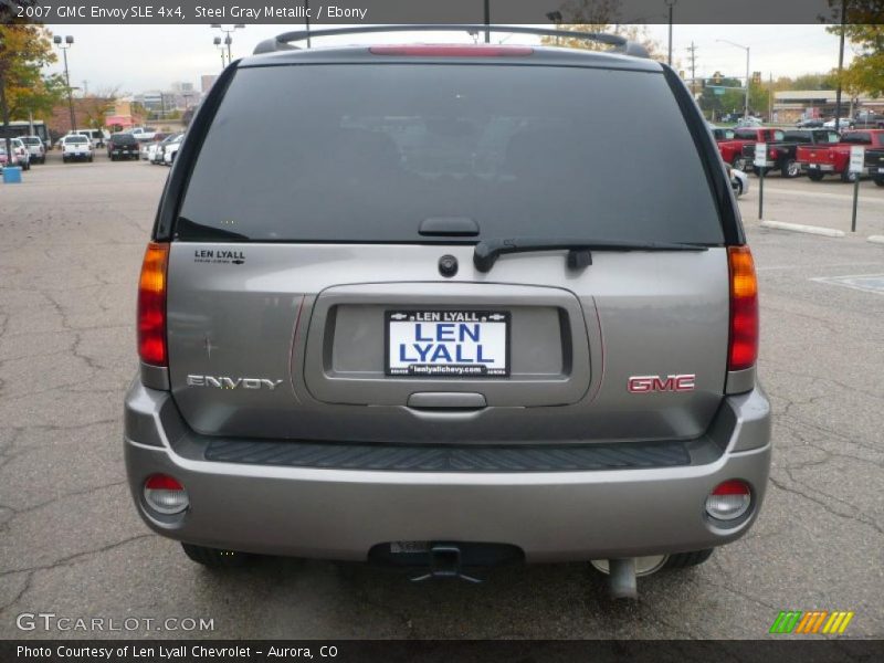 Steel Gray Metallic / Ebony 2007 GMC Envoy SLE 4x4