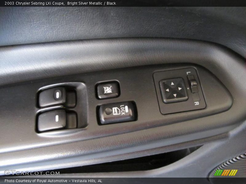 Bright Silver Metallic / Black 2003 Chrysler Sebring LXi Coupe