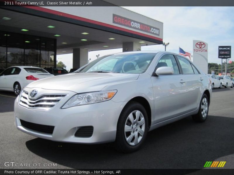Classic Silver Metallic / Ash 2011 Toyota Camry LE