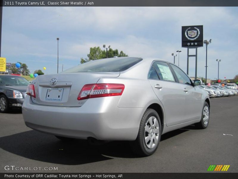 Classic Silver Metallic / Ash 2011 Toyota Camry LE