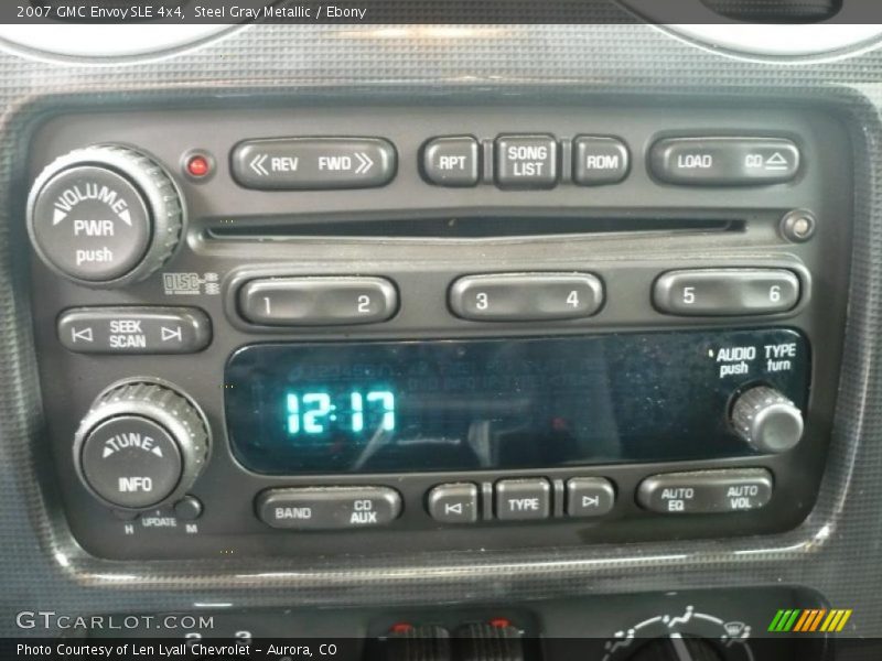 Steel Gray Metallic / Ebony 2007 GMC Envoy SLE 4x4