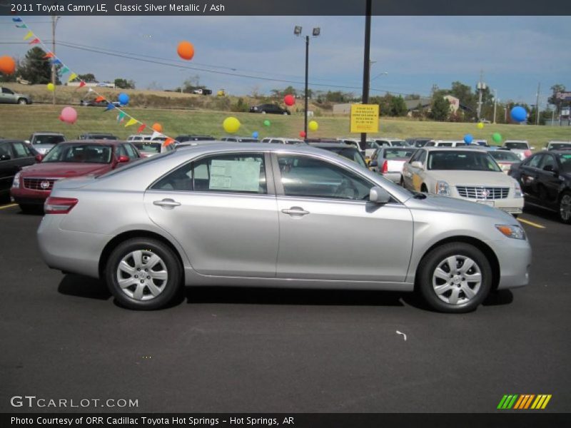 Classic Silver Metallic / Ash 2011 Toyota Camry LE