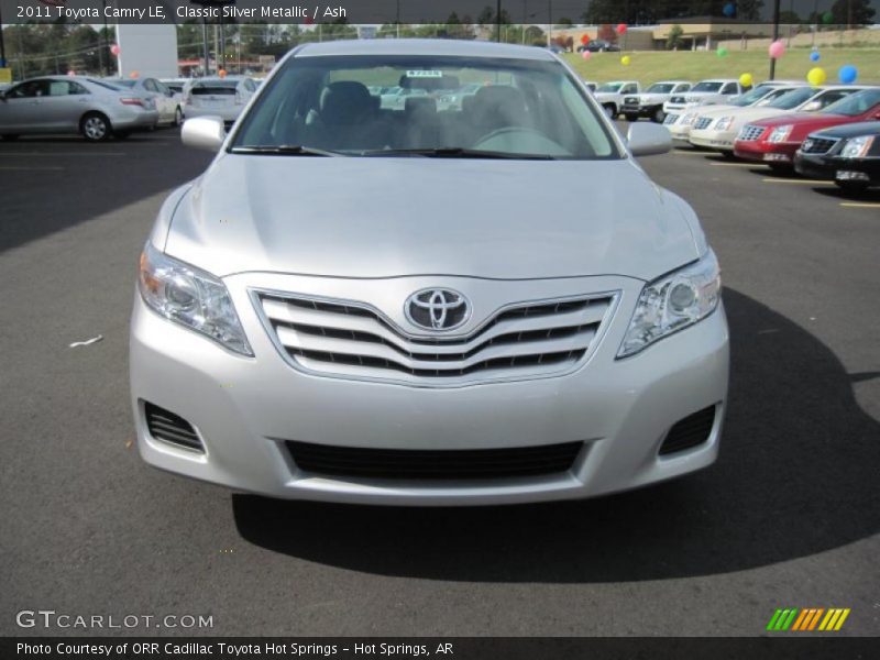Classic Silver Metallic / Ash 2011 Toyota Camry LE