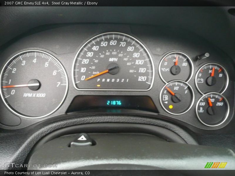 Steel Gray Metallic / Ebony 2007 GMC Envoy SLE 4x4