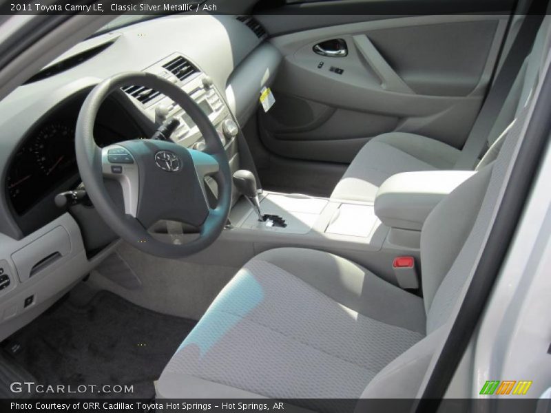 Classic Silver Metallic / Ash 2011 Toyota Camry LE
