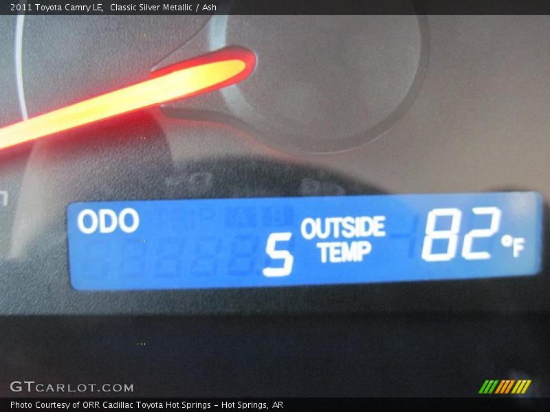 Classic Silver Metallic / Ash 2011 Toyota Camry LE