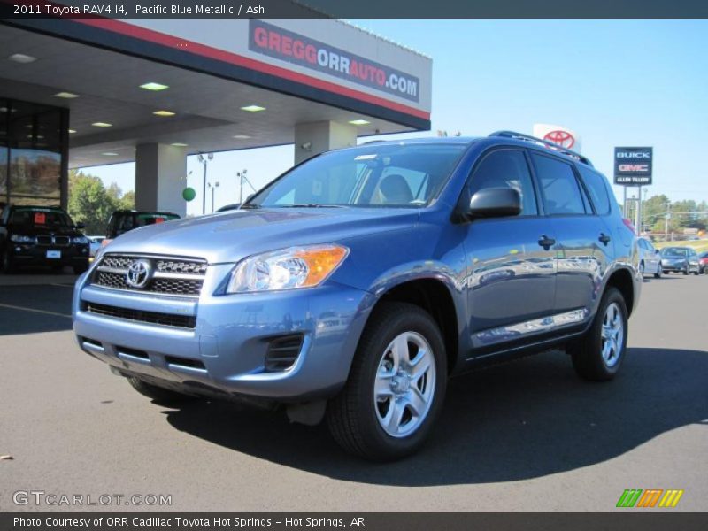 Pacific Blue Metallic / Ash 2011 Toyota RAV4 I4