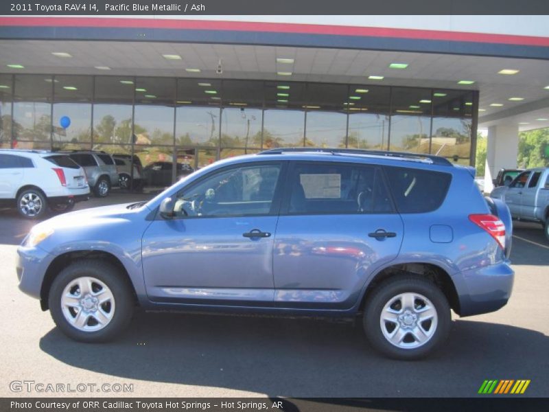 Pacific Blue Metallic / Ash 2011 Toyota RAV4 I4