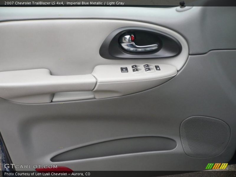 Imperial Blue Metallic / Light Gray 2007 Chevrolet TrailBlazer LS 4x4