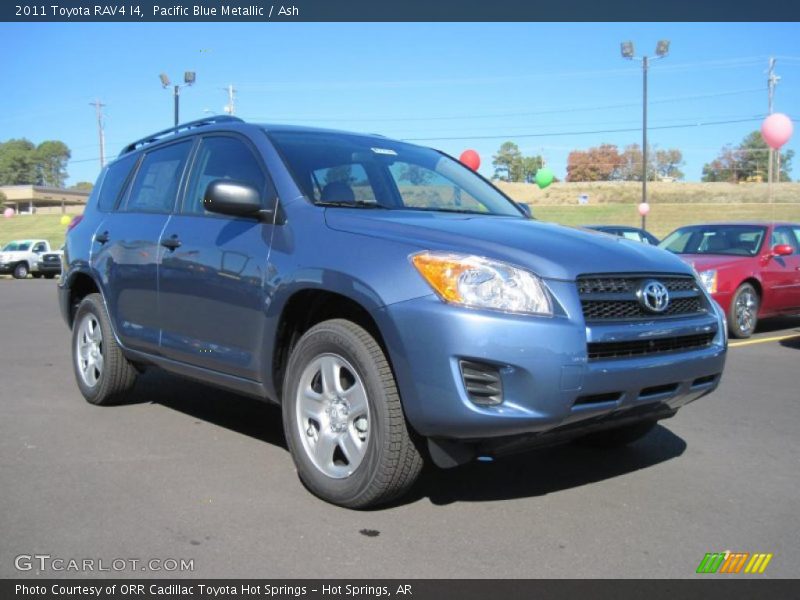 Pacific Blue Metallic / Ash 2011 Toyota RAV4 I4