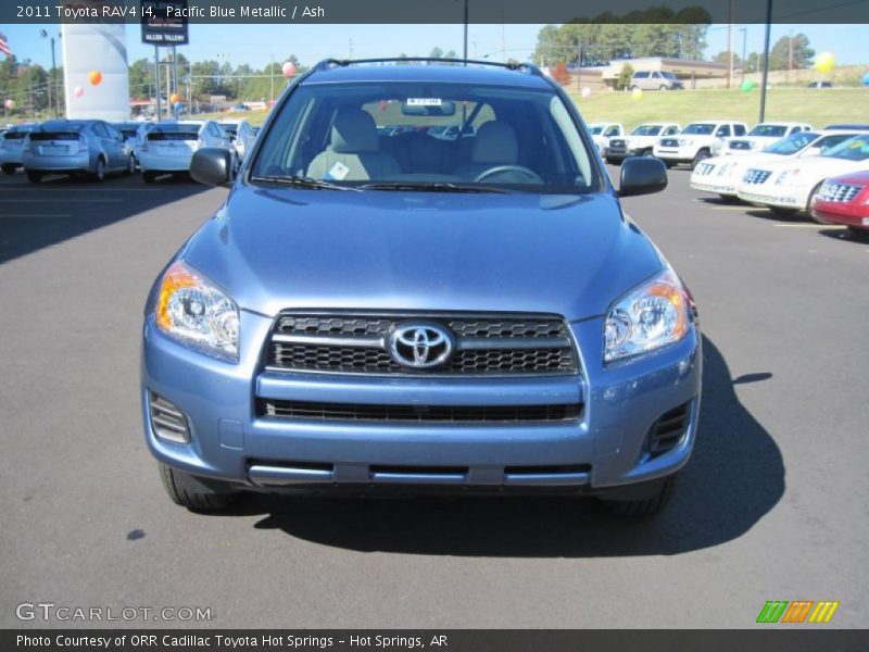 Pacific Blue Metallic / Ash 2011 Toyota RAV4 I4