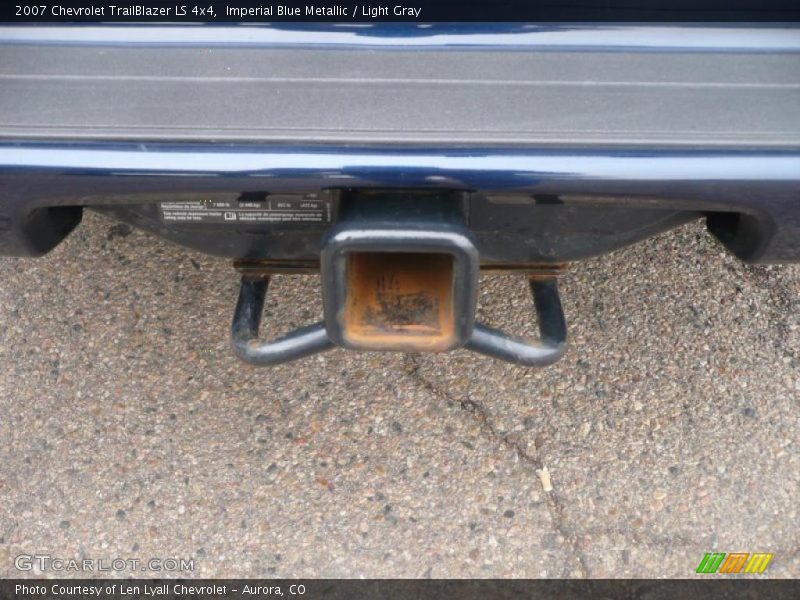 Imperial Blue Metallic / Light Gray 2007 Chevrolet TrailBlazer LS 4x4
