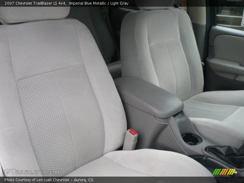 Imperial Blue Metallic / Light Gray 2007 Chevrolet TrailBlazer LS 4x4