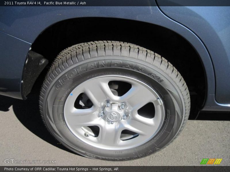 Pacific Blue Metallic / Ash 2011 Toyota RAV4 I4