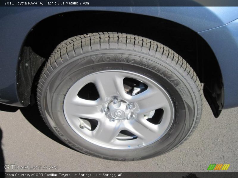 Pacific Blue Metallic / Ash 2011 Toyota RAV4 I4