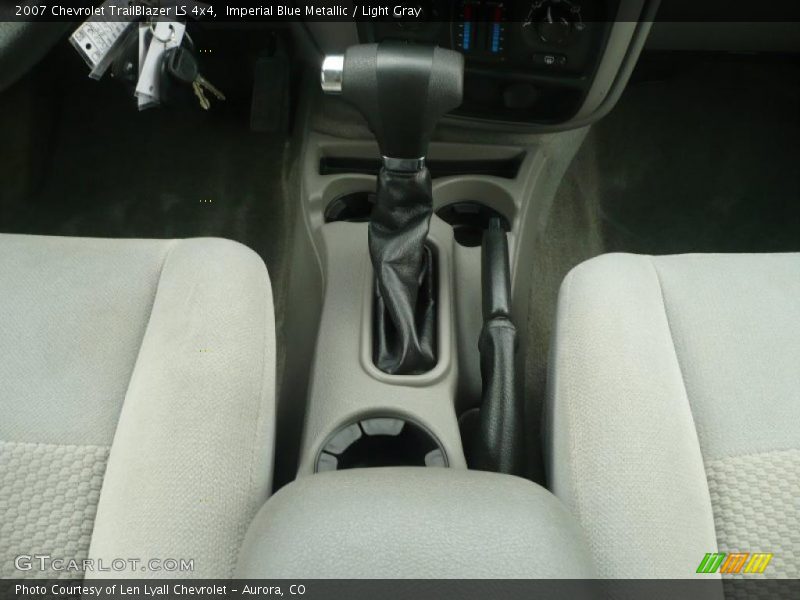 Imperial Blue Metallic / Light Gray 2007 Chevrolet TrailBlazer LS 4x4