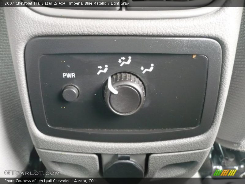 Imperial Blue Metallic / Light Gray 2007 Chevrolet TrailBlazer LS 4x4