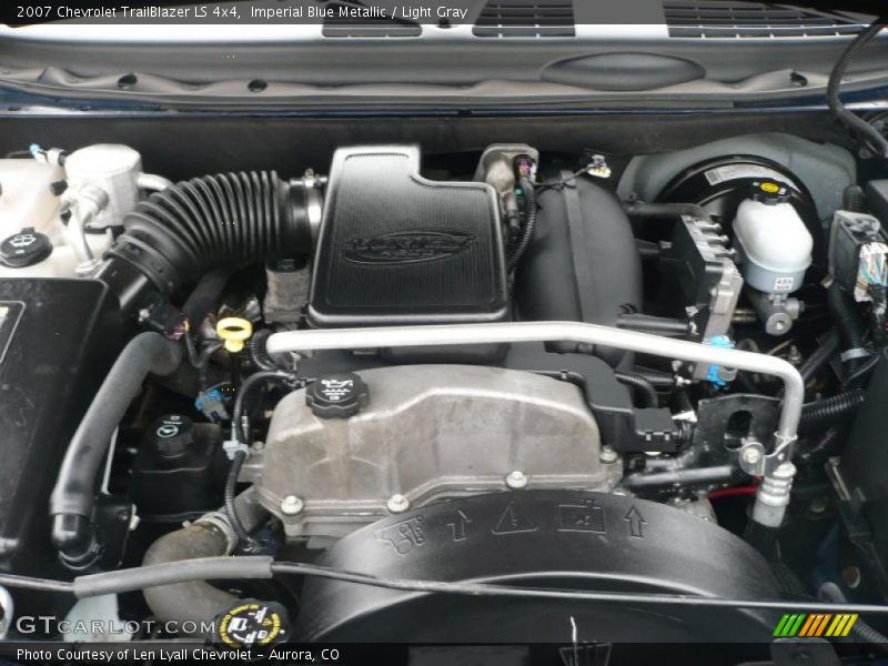 Imperial Blue Metallic / Light Gray 2007 Chevrolet TrailBlazer LS 4x4