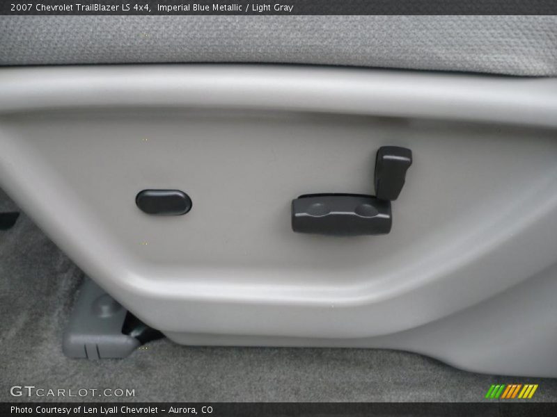 Imperial Blue Metallic / Light Gray 2007 Chevrolet TrailBlazer LS 4x4