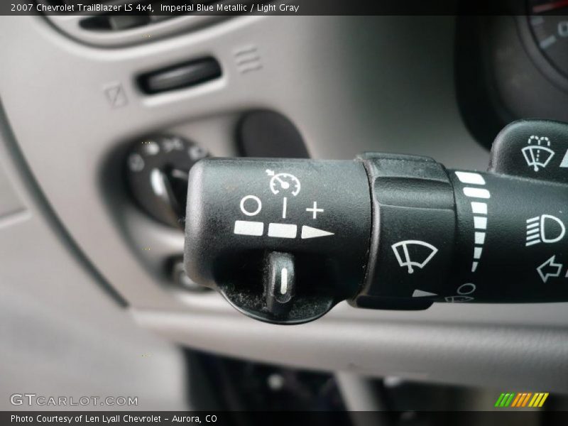 Imperial Blue Metallic / Light Gray 2007 Chevrolet TrailBlazer LS 4x4