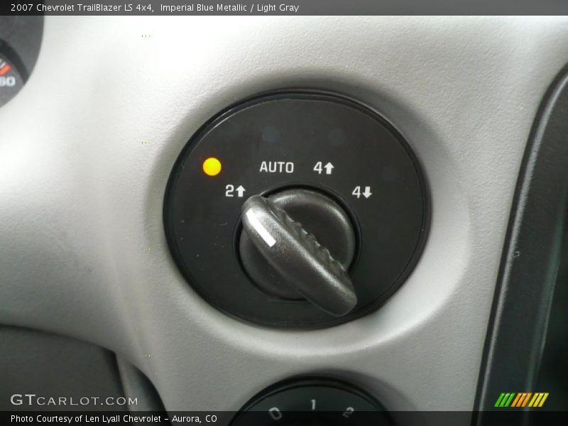 Imperial Blue Metallic / Light Gray 2007 Chevrolet TrailBlazer LS 4x4