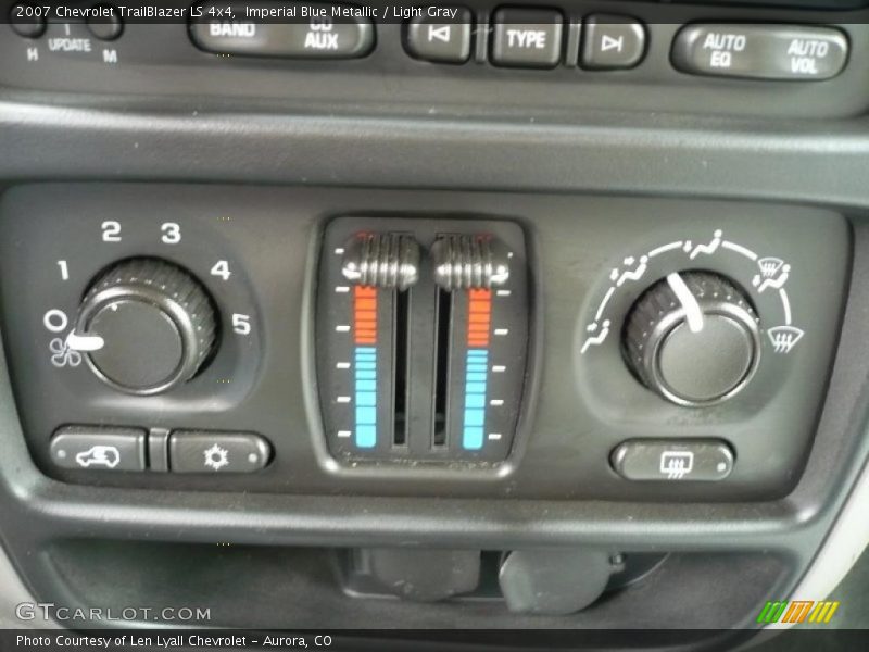 Imperial Blue Metallic / Light Gray 2007 Chevrolet TrailBlazer LS 4x4