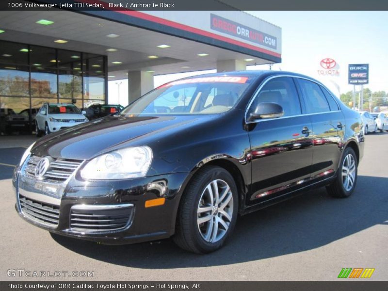Black / Anthracite Black 2006 Volkswagen Jetta TDI Sedan