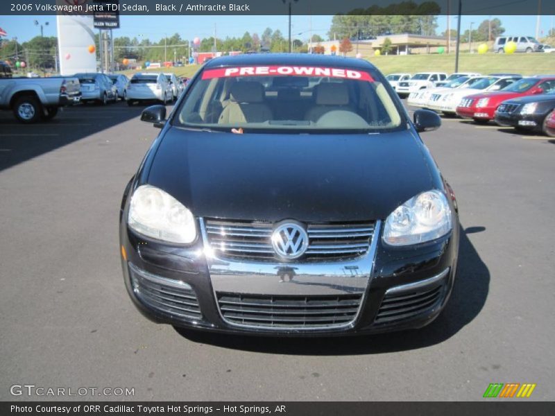 Black / Anthracite Black 2006 Volkswagen Jetta TDI Sedan