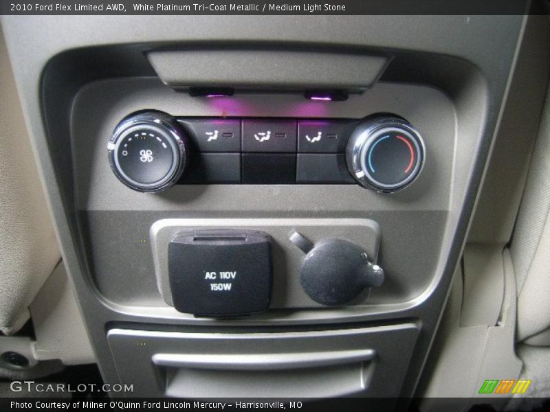 Controls of 2010 Flex Limited AWD