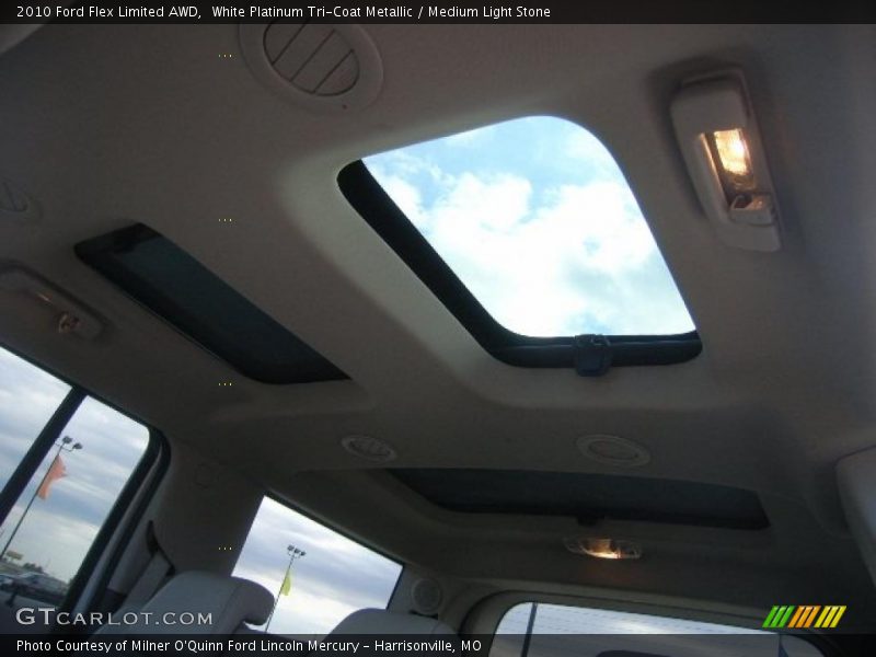 Sunroof of 2010 Flex Limited AWD