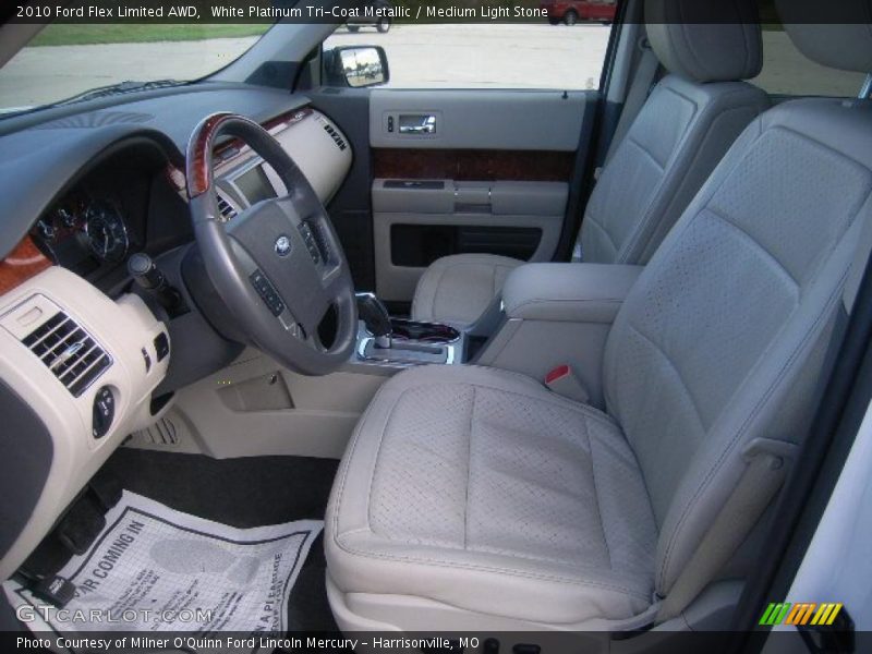  2010 Flex Limited AWD Medium Light Stone Interior