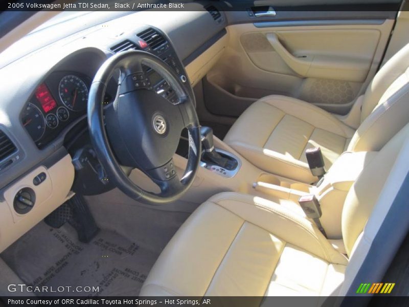  2006 Jetta TDI Sedan Anthracite Black Interior