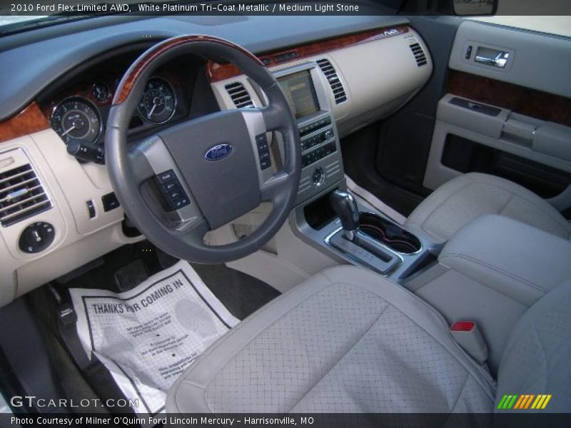 Medium Light Stone Interior - 2010 Flex Limited AWD 