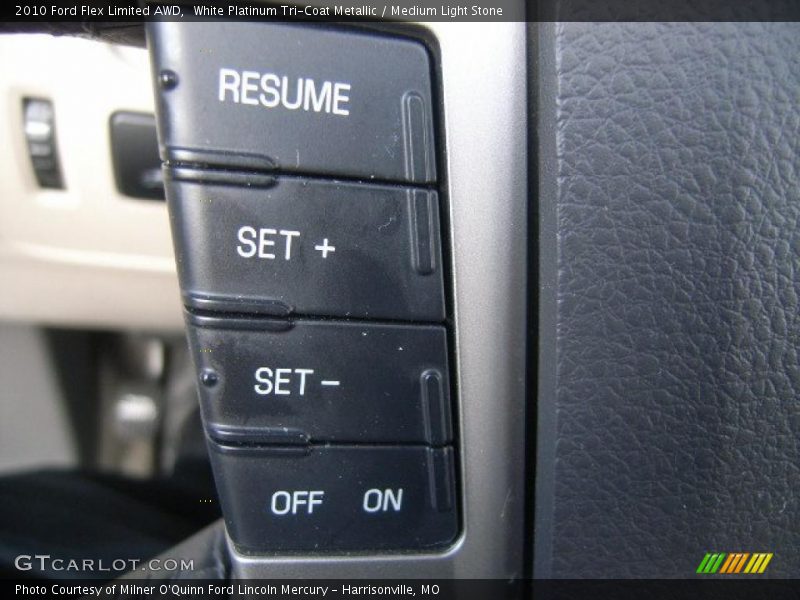 Controls of 2010 Flex Limited AWD