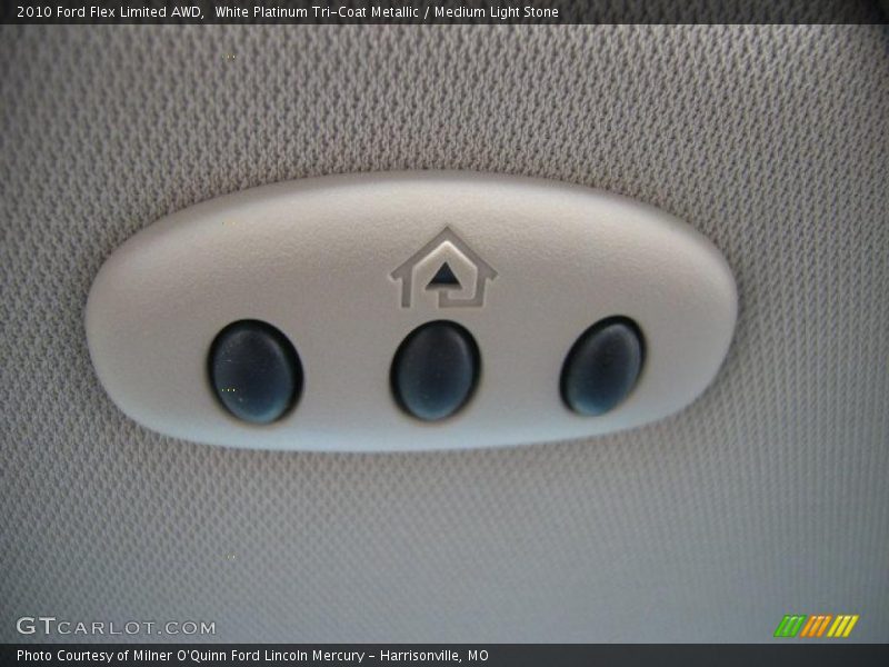 Controls of 2010 Flex Limited AWD