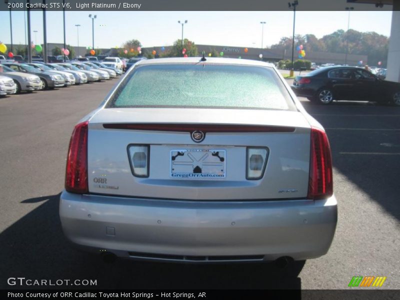 Light Platinum / Ebony 2008 Cadillac STS V6