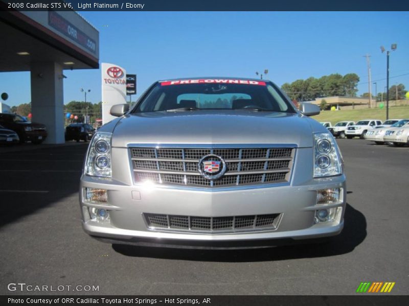 Light Platinum / Ebony 2008 Cadillac STS V6