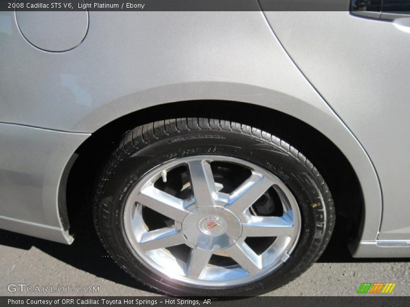 Light Platinum / Ebony 2008 Cadillac STS V6