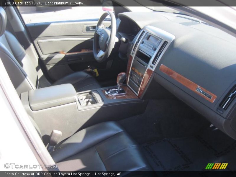 Light Platinum / Ebony 2008 Cadillac STS V6