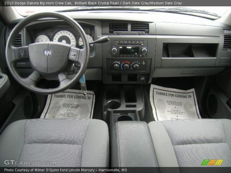 Dashboard of 2010 Dakota Big Horn Crew Cab