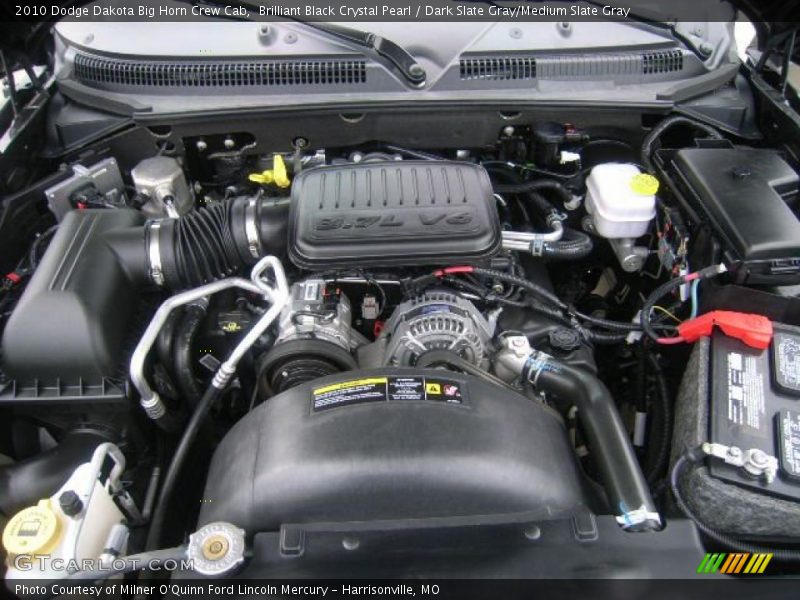  2010 Dakota Big Horn Crew Cab Engine - 3.7 Liter SOHC 12-Valve Magnum V6