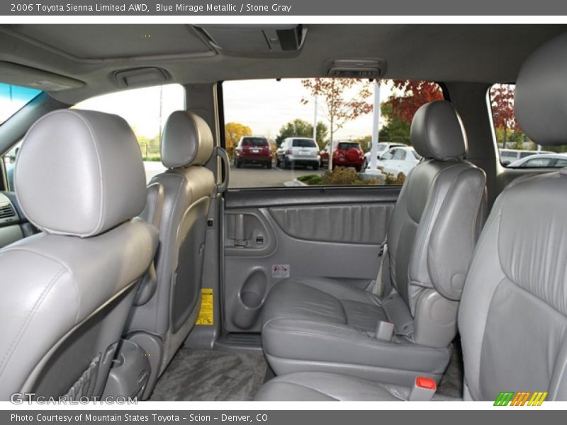 Blue Mirage Metallic / Stone Gray 2006 Toyota Sienna Limited AWD