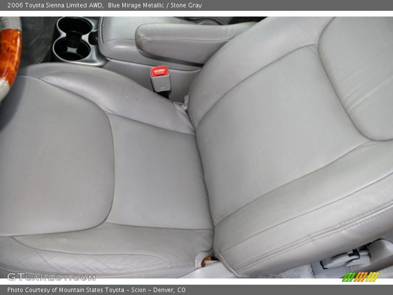 Blue Mirage Metallic / Stone Gray 2006 Toyota Sienna Limited AWD