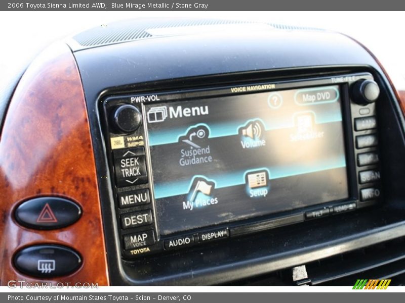 Blue Mirage Metallic / Stone Gray 2006 Toyota Sienna Limited AWD