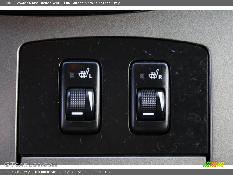 Blue Mirage Metallic / Stone Gray 2006 Toyota Sienna Limited AWD