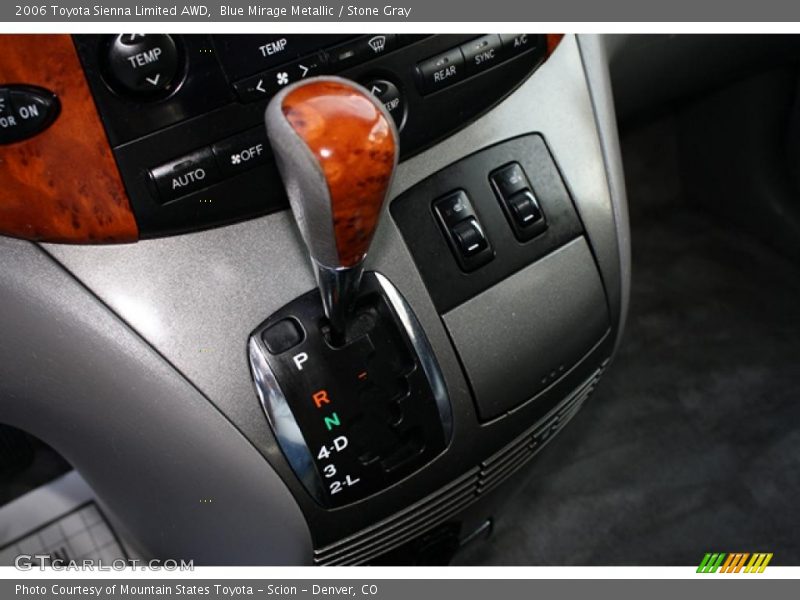 Blue Mirage Metallic / Stone Gray 2006 Toyota Sienna Limited AWD