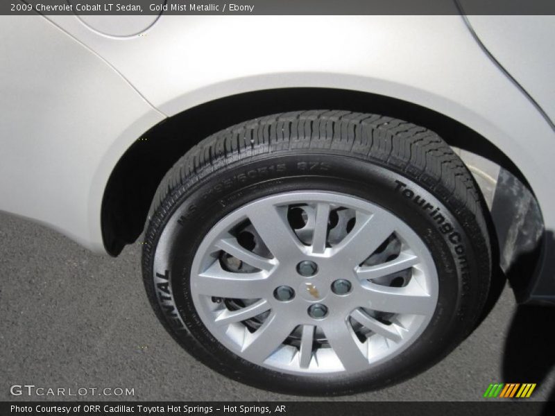 Gold Mist Metallic / Ebony 2009 Chevrolet Cobalt LT Sedan